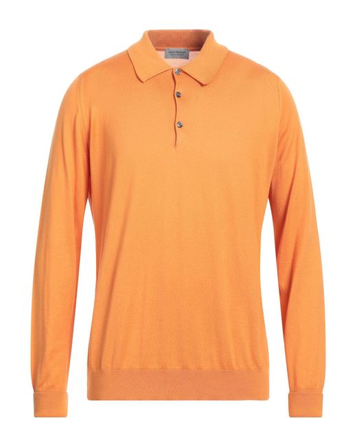 John Smedley Orange Sweater for men