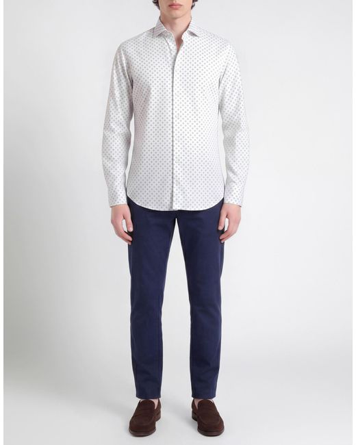 BASTONCINO White Shirt Cotton for men