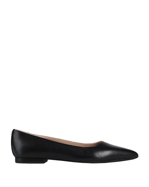 Ralph Lauren Black Ballet Flats