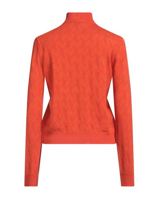 Missoni Red Turtleneck