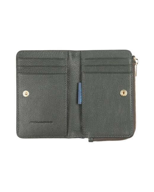 Piquadro Green Wallets