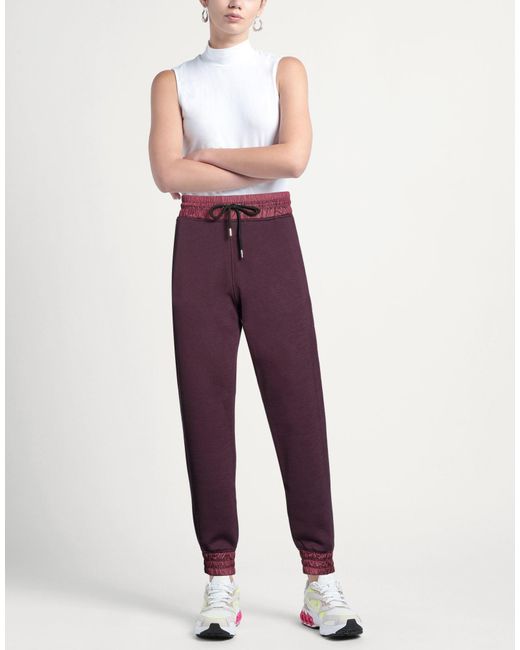Esemplare Purple Burgundy Pants Viscose