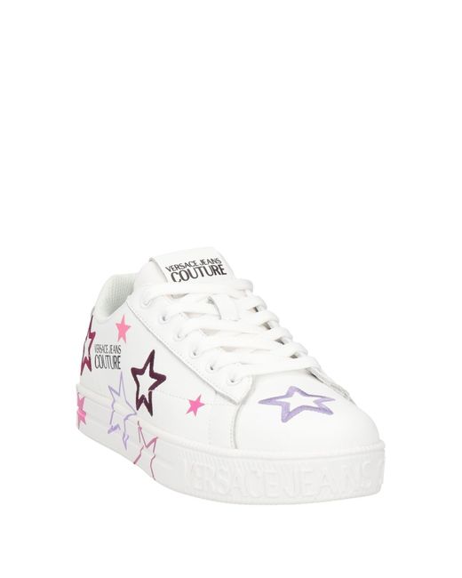 Versace Jeans Couture White Trainers