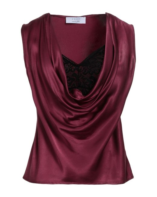 Top Kaos de color Purple