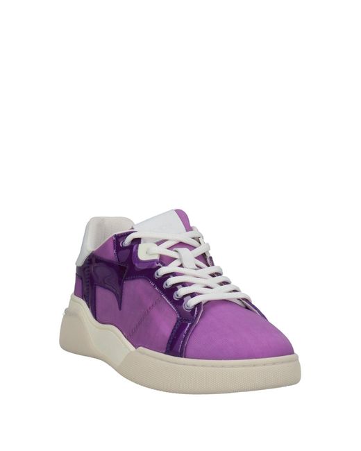 Tod's Purple Sneakers