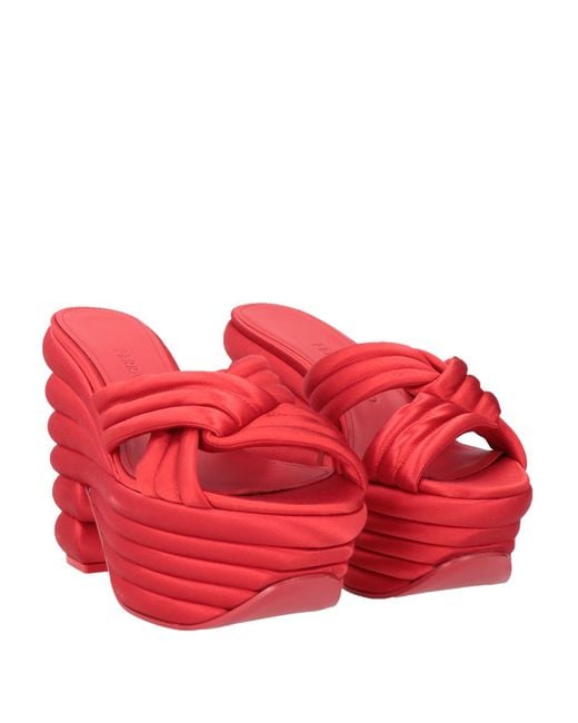 Ferragamo Red Sandals