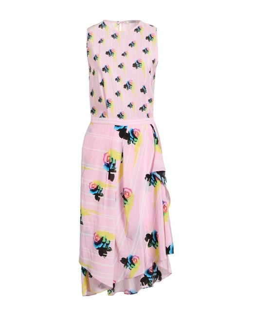 Iceberg Pink Midi Dress Silk