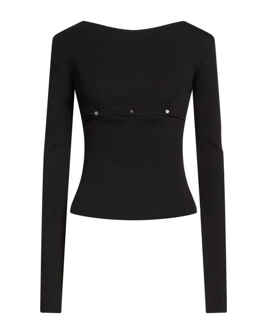 Pullover Low Classic de color Black