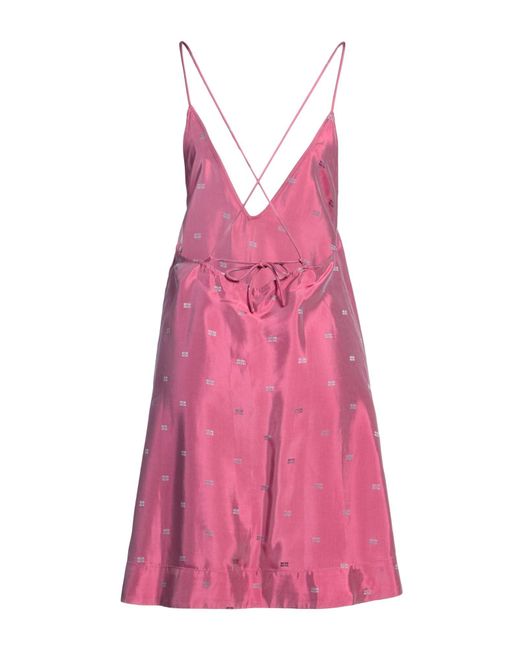 Ganni Pink Mini-Kleid
