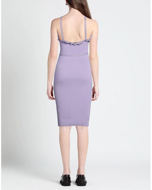 Liu Jo Purple Midi Dress