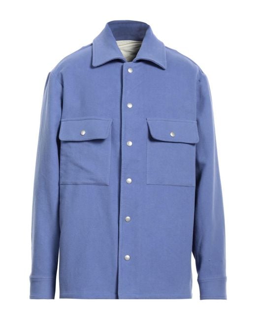Grifoni Blue Lilac Jacket Cotton for men