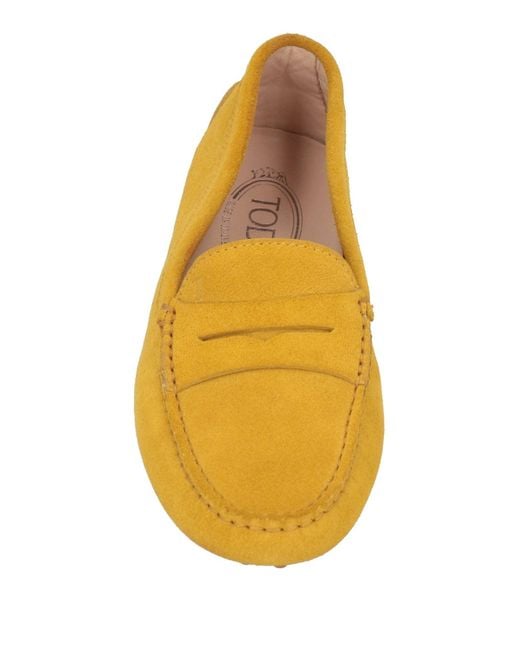 Tod's Yellow Loafer