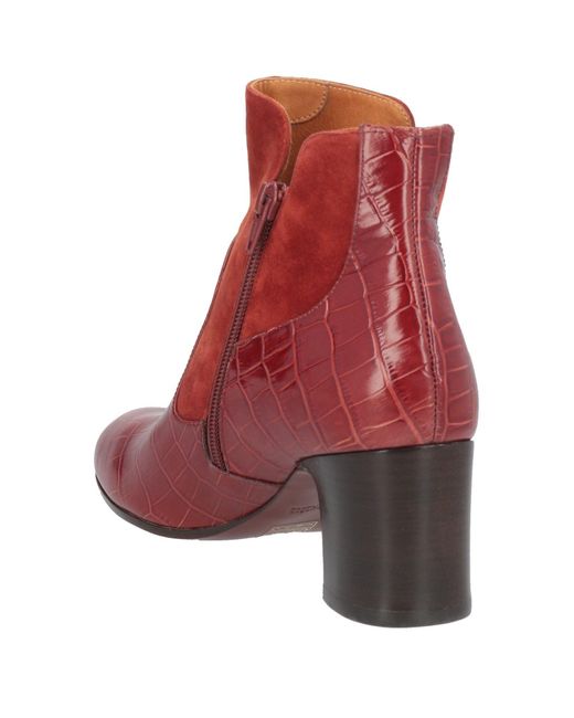 Chie Mihara Red Stiefelette