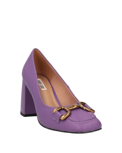 Bibi Lou Purple Pumps