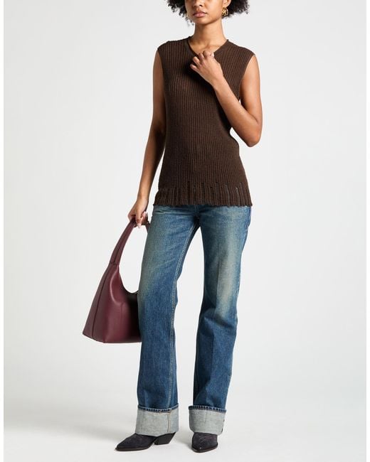 Pullover Uma Wang de color Brown