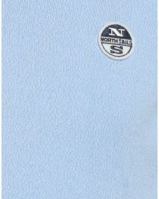 North Sails Blue Sweater for men