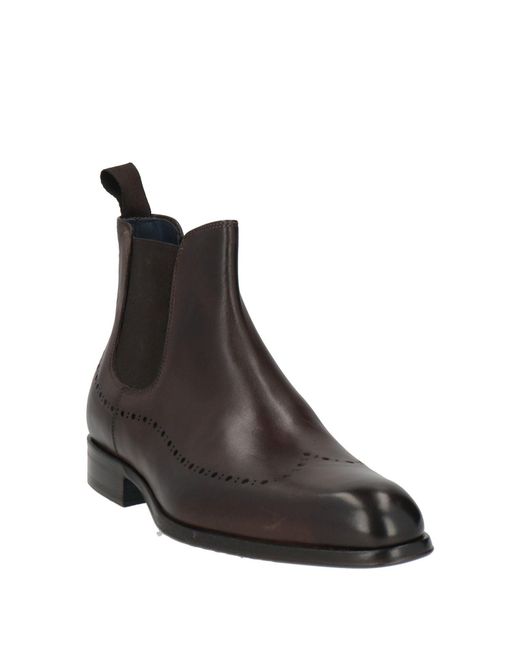 Sutor Mantellassi Brown Ankle Boots for men
