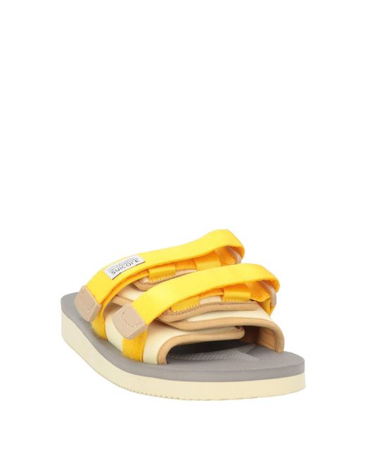 Suicoke Yellow Sandals
