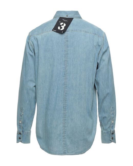 Rag \u0026 Bone Denim Shirt in Blue for Men 