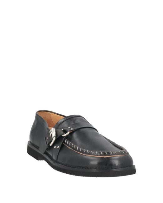 Premiata Gray Loafers Leather for men