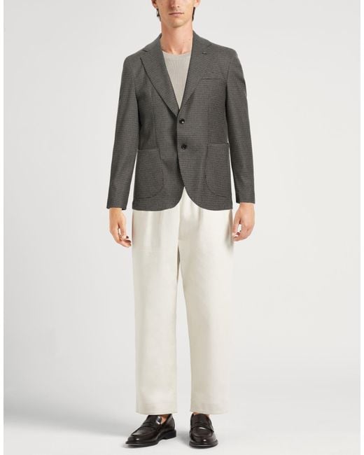 Harmont & Blaine Gray Blazer for men