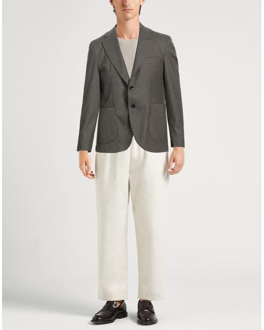 Harmont & Blaine Gray Blazer for men