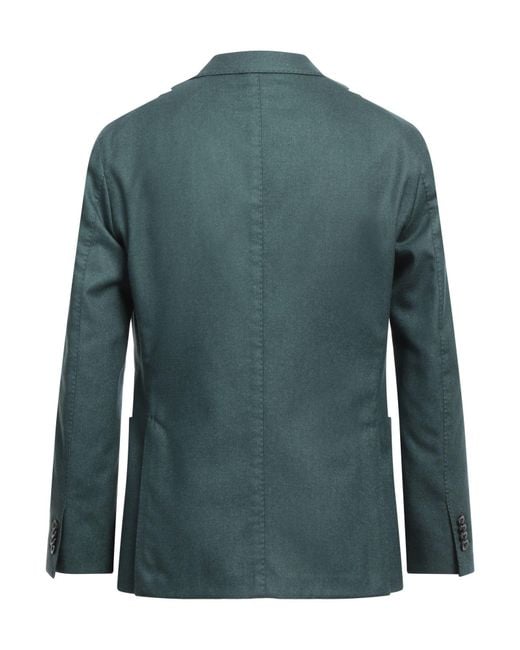 Boglioli Green Blazer for men
