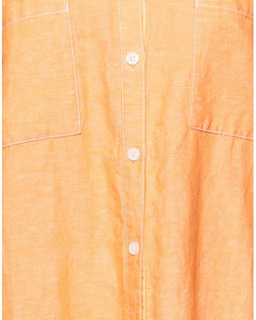 orange armani exchange shirt