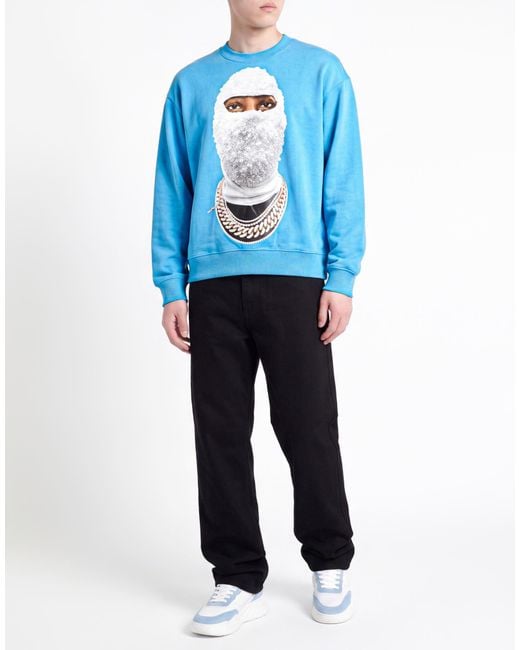Ih Nom Uh Nit Blue Sweatshirt Cotton for men