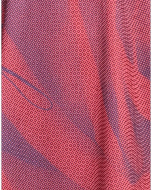 Burberry Pink T-Shirt Polyester, Polyamide, Elastane for men