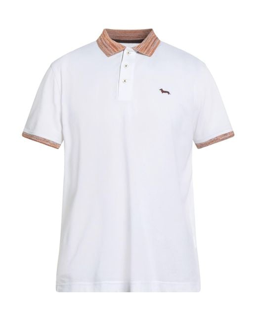 Harmont & Blaine White Polo Shirts for men
