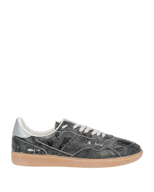 HIDNANDER Gray Sneakers Leather for men