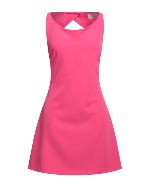 SOLOTRE Pink Mini Dress