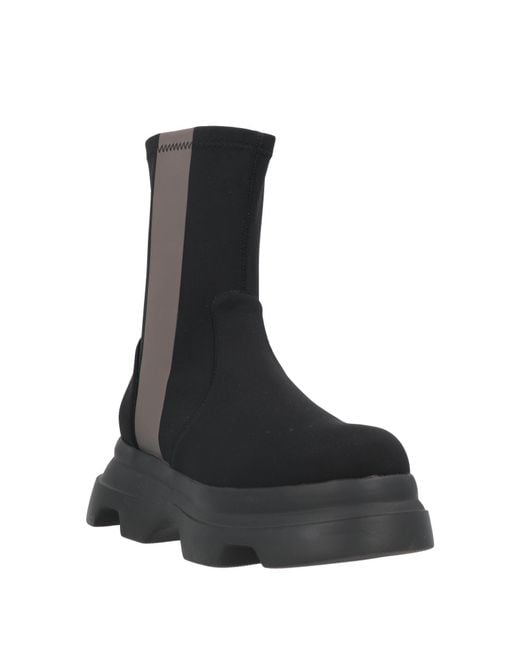 Jeannot Black Ankle Boots