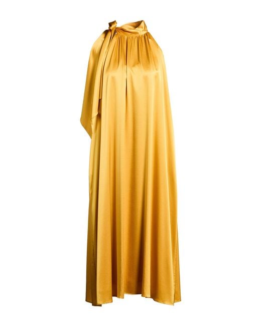 Danamé Yellow Midi Dress