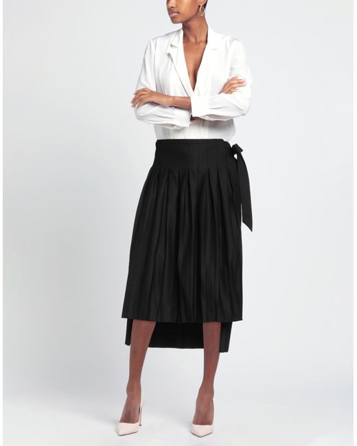 Simone Rocha Black Midi Skirt