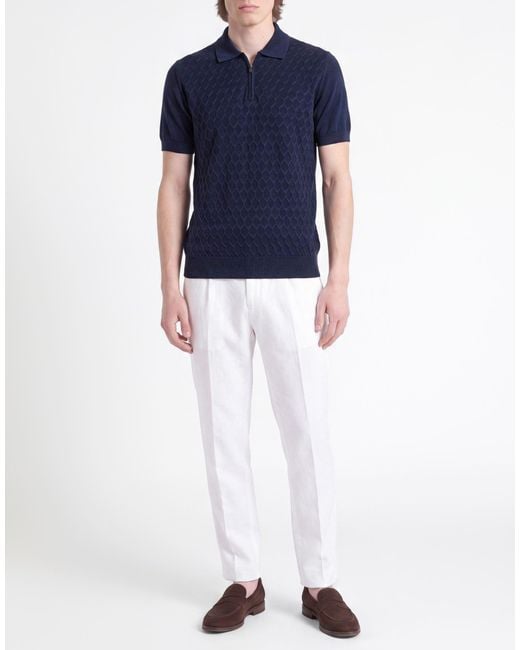 Polo Fedeli de hombre de color Blue