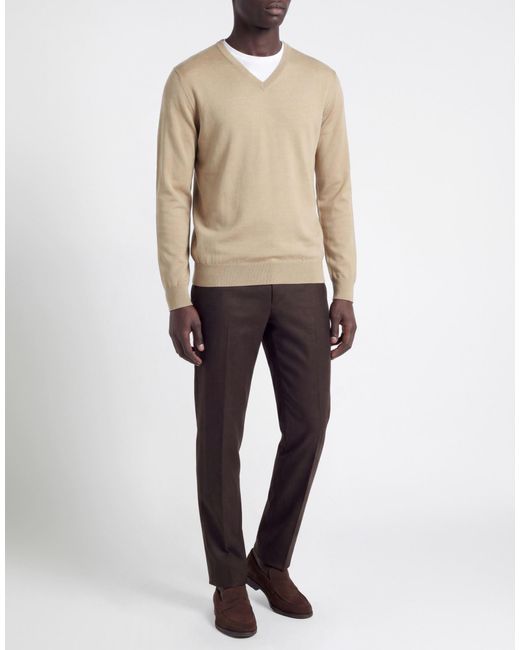 Pullover Kangra de hombre de color Natural
