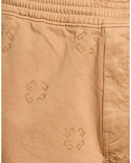 Givenchy Natural Camel Pants Cotton, Elastane for men