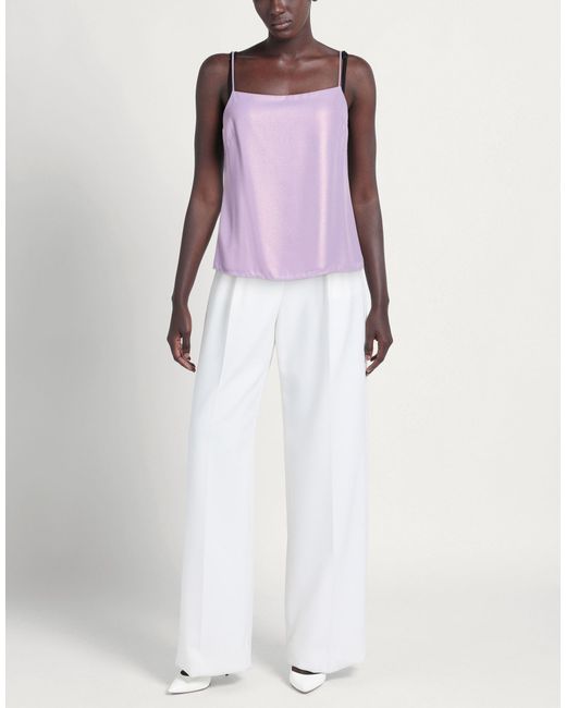 Camilla Purple Lilac Top Polyester