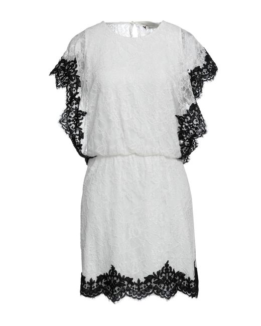 Anna Molinari Gray Mini Dress