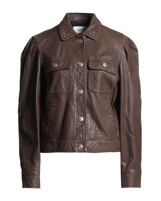 Isabel Marant Brown Jacke & Anorak