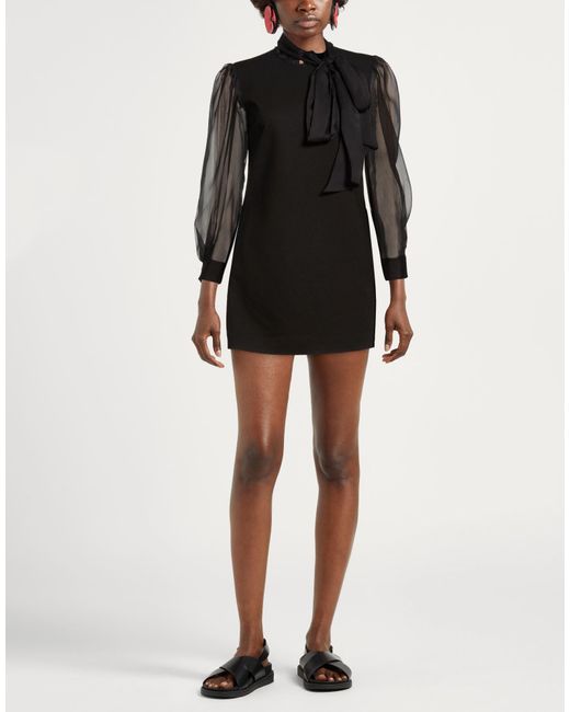 Twinset Black Mini Dress