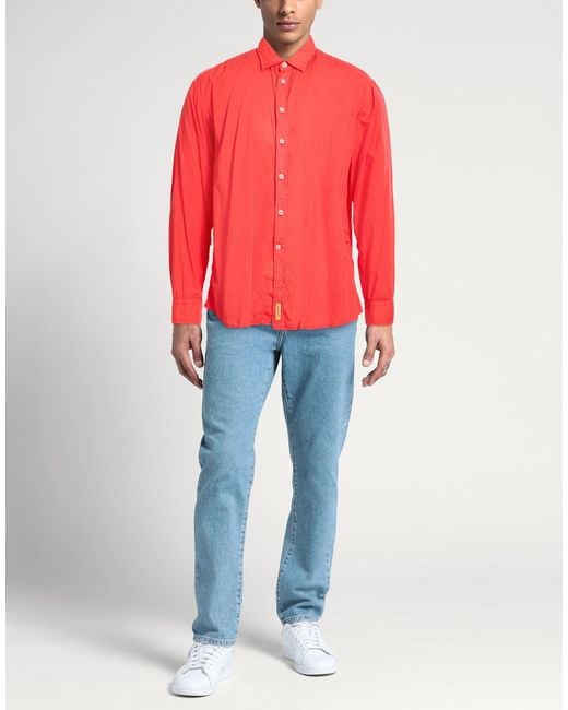 B.D. Baggies Red Shirt for men