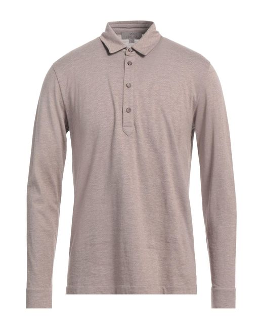 Canali Gray Polo Shirt for men