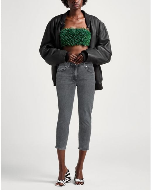 IRO Gray Jeans Cotton, Elastane