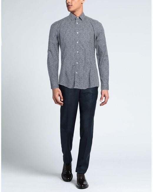 Daniele Alessandrini Blue Shirt for men