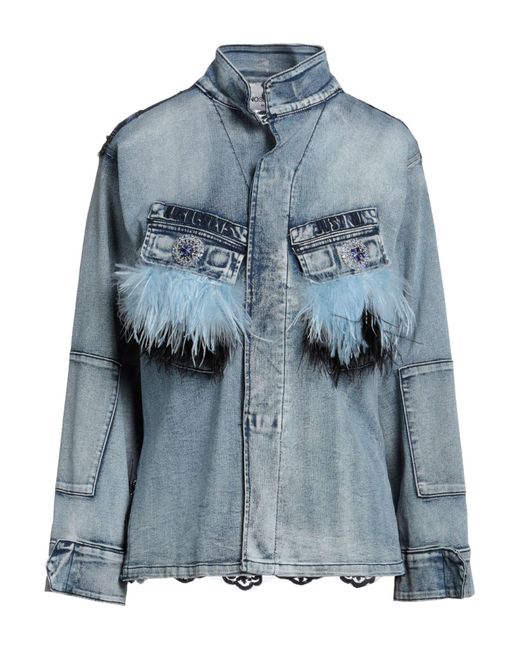No Secrets Blue Denim Outerwear