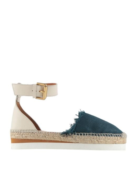See By Chloé Blue Espadrilles