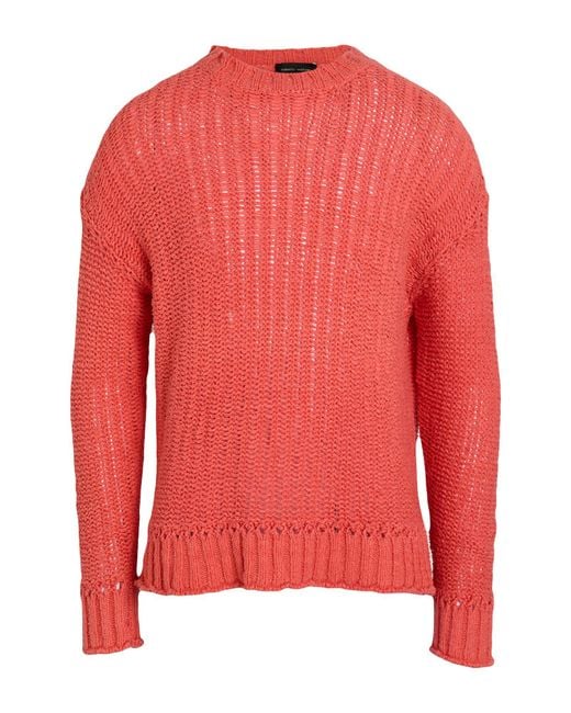 Pullover di Roberto Collina in Red da Uomo